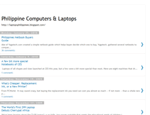 Tablet Screenshot of laptopsphilippines.blogspot.com