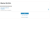 Tablet Screenshot of mamaurchin.blogspot.com