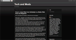 Desktop Screenshot of modsandtech.blogspot.com