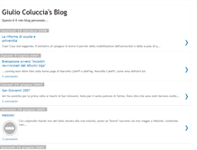 Tablet Screenshot of giuliocoluccia.blogspot.com