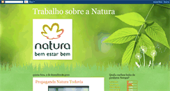 Desktop Screenshot of empresanatura.blogspot.com