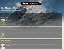 Tablet Screenshot of missingculture.blogspot.com