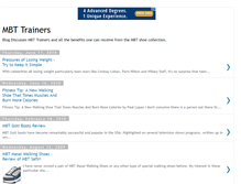 Tablet Screenshot of mbt-trainers.blogspot.com