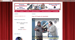 Desktop Screenshot of amigosdamusicaoestetv.blogspot.com