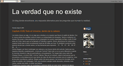 Desktop Screenshot of laverdadquenoexiste.blogspot.com