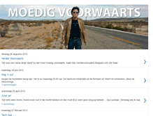 Tablet Screenshot of moedigvoorwaarts.blogspot.com