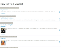 Tablet Screenshot of how-the-west-was-lost.blogspot.com