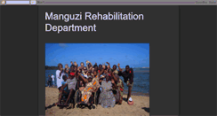 Desktop Screenshot of manguzirehab.blogspot.com