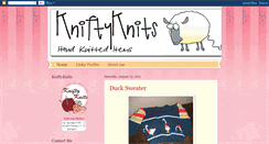 Desktop Screenshot of loreen-kniftyknits.blogspot.com