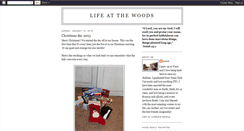 Desktop Screenshot of lifeatthewoods.blogspot.com