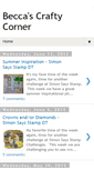 Mobile Screenshot of beccascraftycorner.blogspot.com