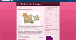 Desktop Screenshot of bioabsorventesecologicos.blogspot.com