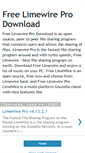 Mobile Screenshot of free-limewire-pro.blogspot.com