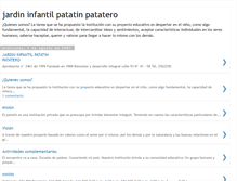 Tablet Screenshot of patatinpatatero.blogspot.com