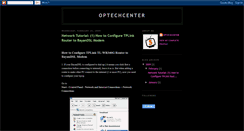 Desktop Screenshot of optechcenter.blogspot.com