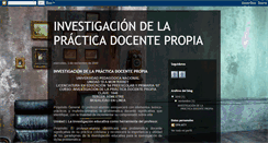 Desktop Screenshot of investigaciondepracticadocentepropia.blogspot.com