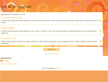 Tablet Screenshot of minhas-letras-de-musicas.blogspot.com