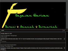 Tablet Screenshot of gagasanwarisan.blogspot.com