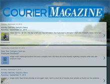 Tablet Screenshot of couriermag.blogspot.com
