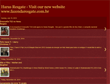 Tablet Screenshot of haras-resgate.blogspot.com