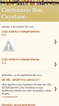 Mobile Screenshot of centenariosancayetano.blogspot.com
