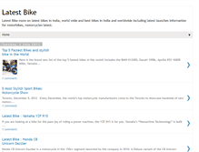 Tablet Screenshot of latest-bike.blogspot.com
