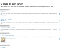 Tablet Screenshot of gosto-comer.blogspot.com