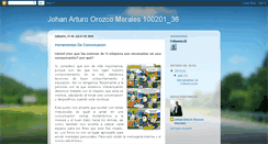 Desktop Screenshot of johanarturoorozcomorales10020136.blogspot.com