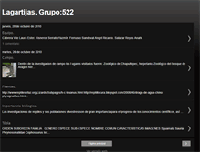 Tablet Screenshot of lagartijas-522.blogspot.com