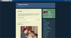 Desktop Screenshot of houseofrocco.blogspot.com