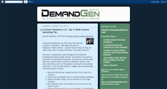 Desktop Screenshot of demandgenreport.blogspot.com