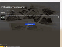 Tablet Screenshot of cristianosrevolucionarios.blogspot.com