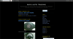 Desktop Screenshot of bayuauto.blogspot.com