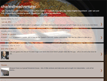 Tablet Screenshot of charlestheadventurer.blogspot.com
