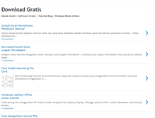 Tablet Screenshot of free-downloadgratis.blogspot.com