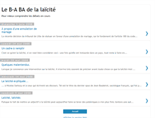 Tablet Screenshot of laicite-ma.blogspot.com