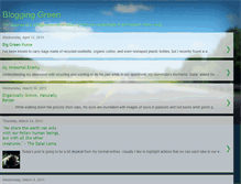 Tablet Screenshot of kelseysgreenlife.blogspot.com