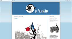 Desktop Screenshot of oferrao.blogspot.com