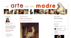 Desktop Screenshot of el-arte-de-ser-madre.blogspot.com