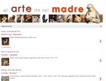 Tablet Screenshot of el-arte-de-ser-madre.blogspot.com