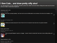 Tablet Screenshot of isewcute.blogspot.com