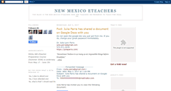 Desktop Screenshot of nmeteachers.blogspot.com