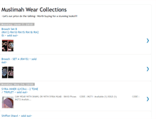 Tablet Screenshot of muslimah-wear-collections.blogspot.com