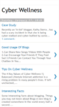 Mobile Screenshot of cyber-well-ness.blogspot.com