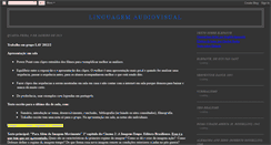 Desktop Screenshot of linguagemaudiovisual.blogspot.com