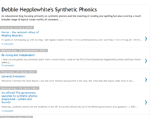 Tablet Screenshot of debbie-phonics.blogspot.com
