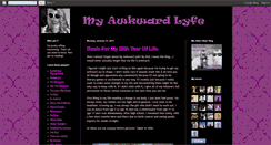 Desktop Screenshot of myawkwardlyfe.blogspot.com