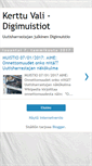 Mobile Screenshot of kerttuvali.blogspot.com