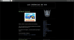 Desktop Screenshot of cronicasdesid.blogspot.com