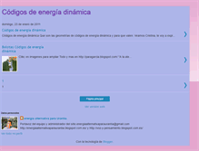 Tablet Screenshot of codigosdeenergiadinamica.blogspot.com